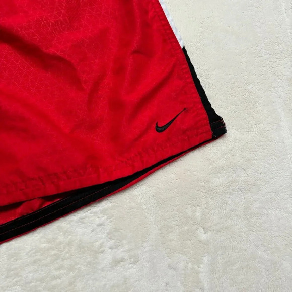 Nike Mens Swim Athletic Shorts Geometric Lined Polyester Mens XL 6" Inseam - Picture 2 of 12